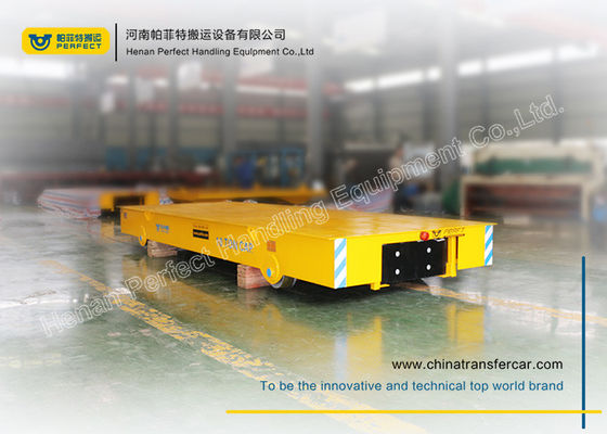 Customized Trackless Industrial Transfer Trolley For Workshop Industrial