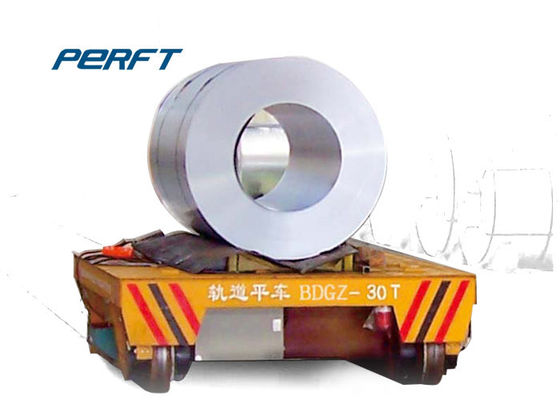 300t Factory Use Battery Power Rail Ferry Electric Transfer Cart