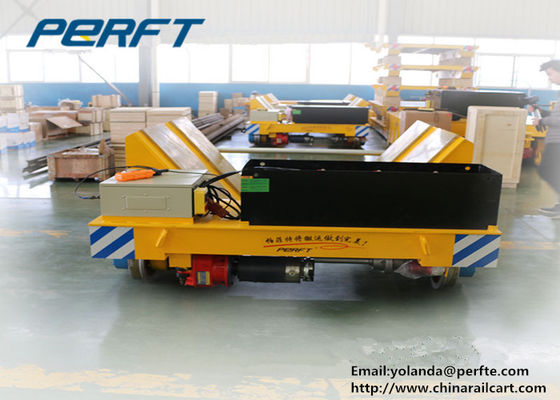 1-50 Ton Battery Power Ladle Transfer Cart Factory Heavy Metal Handing