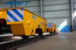 20 ton cable drum power electric flat Rail Transfer Cart on factory warehouse rails