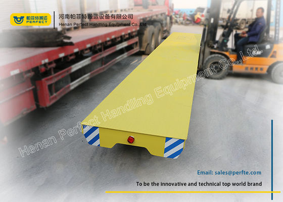 PLC 1-50t Coil Transfer Trolley Railway Transport