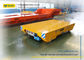 battery powered electric flat cars on rail for industrial transfer