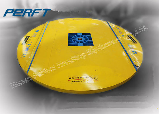 Heavy Duty Stuff Handing Remote Control Manual Pallet Turntable For Warehouse