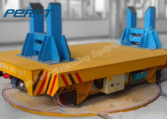 Heavy Duty Stuff Handing Remote Control Manual Pallet Turntable For Warehouse