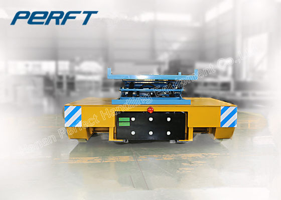 scissor hydraulic lifting rail battery transfer heavy transfer cart