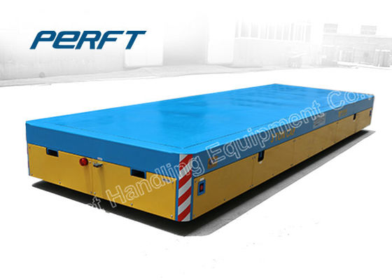 Heavy duty trackless Battery Transfer Cart material handling equipment for industry used in warehouses