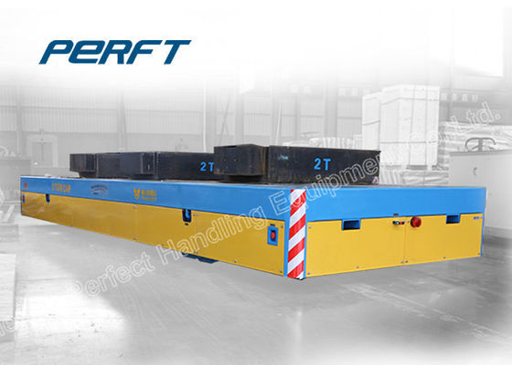 Heavy duty trackless Battery Transfer Cart material handling equipment for industry used in warehouses