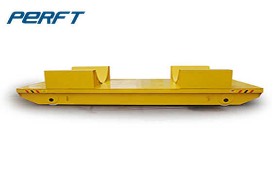 Flatbed Material Handling Electric 3t Rail Transfer Cart Heavy Duty