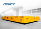heavy duty material handling trackless transfer flat cart used in warehouse