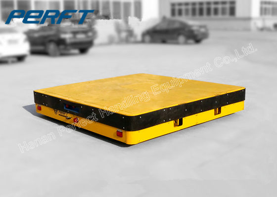 20 T mini low bed Industrial material electric handing trackless Transfer Trailer