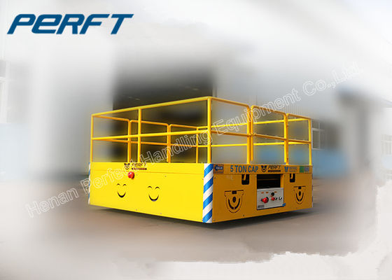 5 ton  Electric Material Handling Trackless Transfer Cart for Industrial Material Handling