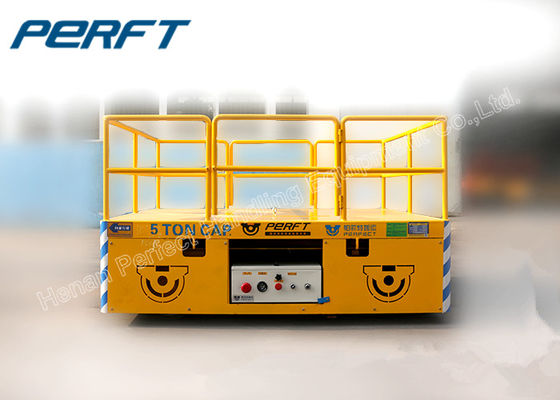 5 ton  Electric Material Handling Trackless Transfer Cart for Industrial Material Handling