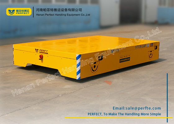 Heavy Industry Transport Trailer Material SGS Electric Transfer Cart Factory Use