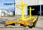 10 T Cable Drum Plate Rail Transfer Cart for industrial warehouse material transportation