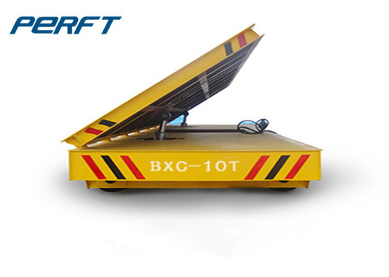 Hydraulic Portable Lifting Platform Carbon Steel Plate Electric Transfer Car for Material Transportation