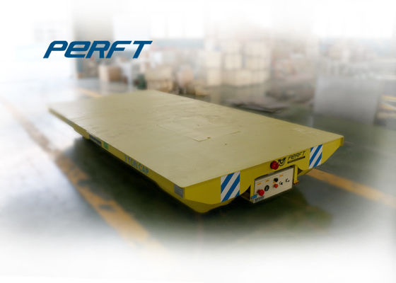 Material Handling Rail Transfer Cart Trailer For Warehouse Coils Transport