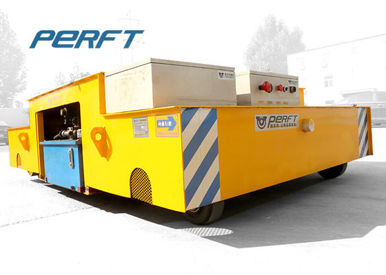 electrical trackless transfer cart with elevator for material handling