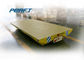 Battery Operated Platform Rail Transfer Cart For Materials Handling