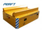 Free Turning Transport Flat Bed Battery Operated Cart For Workshop Straddle Carrier