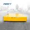 Yellow Customized Automated Motorized Battery Transfer Cart Carrier Flat Car