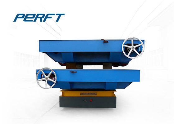 40T Battery Powered Industrial Transfer Car For Heavy Material Transportation