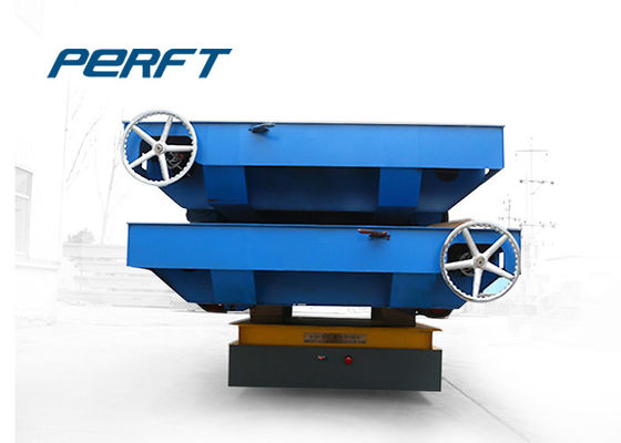 40T Battery Powered Industrial Transfer Car For Heavy Material Transportation