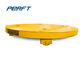 Yellow 10 T Material Handling Turntable 90 Degree With Turntable To Rotate A Trailer