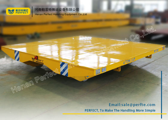 Heavy Load Conductor Rail Powered Platform Transfer Cart