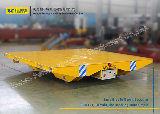 Heavy Load Conductor Rail Powered Platform Transfer Cart