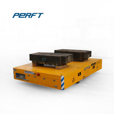 Heavy Load Conductor Rail Powered Platform Transfer Cart