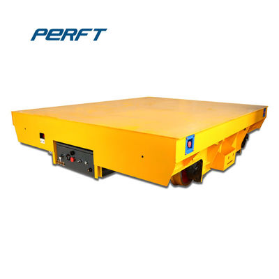 Battery Operated Steerable Motorized Trackless Transfer Trolley