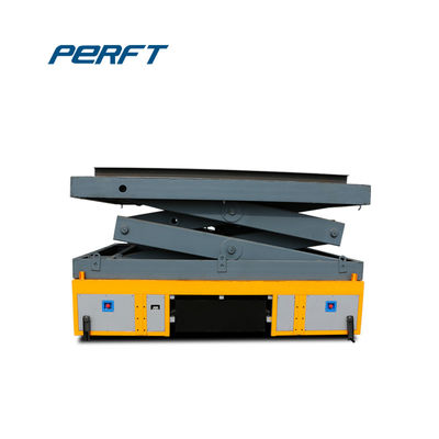 1-50t Rail Transfer Trolley Customization Heavy Load Electric Equipped Lifting Table