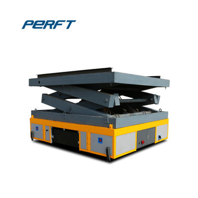 1-50t Rail Transfer Trolley Customization Heavy Load Electric Equipped Lifting Table