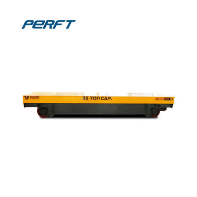 Heavy Load 300t Rail Transfer Trolley Metallurgical Plant Motorized Metal Handler