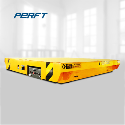 Rail Remote Control Material Transfer Cart For Cable Reel Operated Steel Pipe Plant