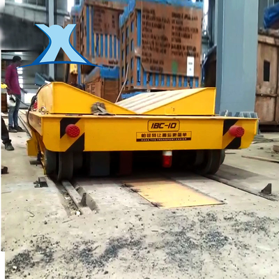 30t Heavy Load Transfer Cart Customization Color Bogie Rail Material Handling Equipment