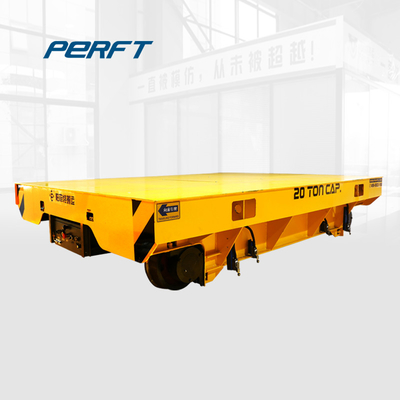 30 Ton Carbon Steel Battery Operated Transfer Trolley Material Handling