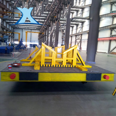 Electrical Cargo Metallurgy Rail Cart Explosion Proof 50T Load