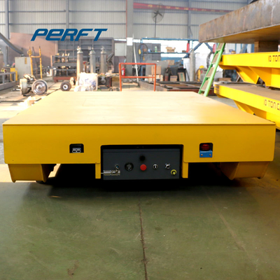 30T Rail Based Trolley Material Transfer Cart Flat Vehicle Trolley