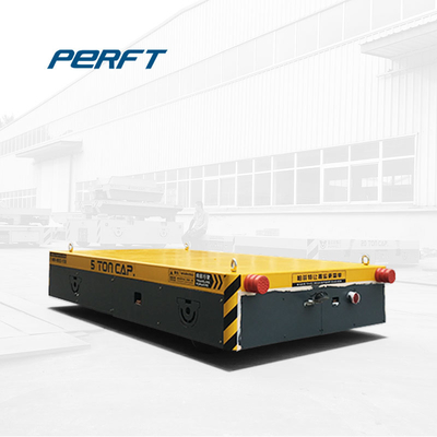 30 T Electric Motorized Transport Bogie On Cement Floor