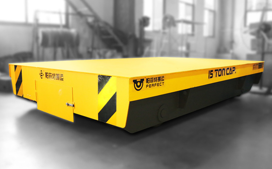 Cable Motorized Battery Powered Cart For Workshop Transfer Carriers