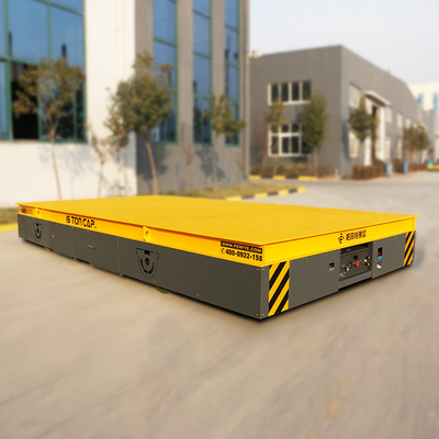 Steel Pallet Factory Motor Trackless Material Handling Vehicle Steerable