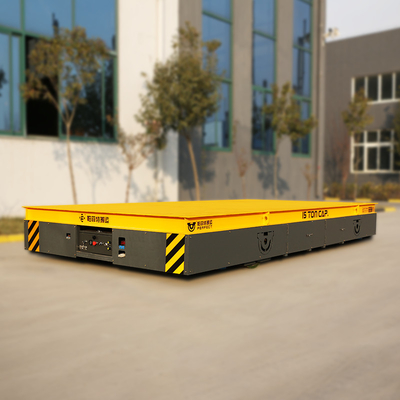 Steel Pallet Factory Motor Trackless Material Handling Vehicle Steerable