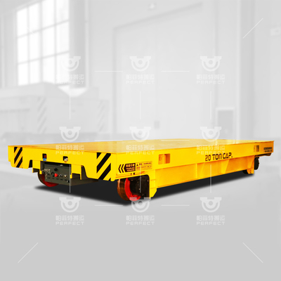 Steel Coils Railway Electric Transfer Cart Industrial Material Handling