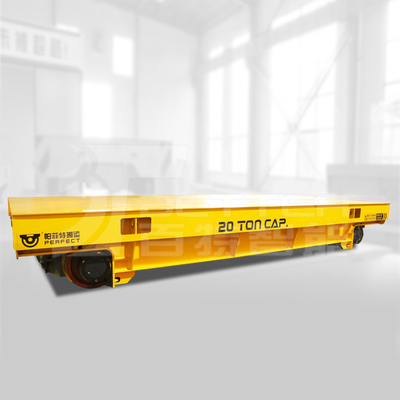 Transfer Bogie Battery Powered Cart Steerable 15 Ton Capacity