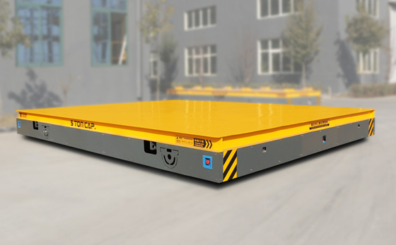 Battery Electric Transfer Cart Trackless Heavy Duty For Adobe Concrete