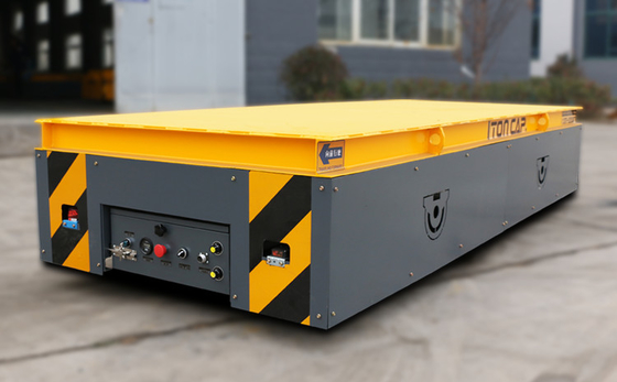 Motorized Electric Flat Transfer Cart Automatic Trackless Easy To Operate