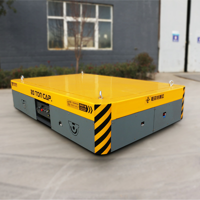 Custom Battery Steel Coil Trolley In Railway Transportation For Warehouse