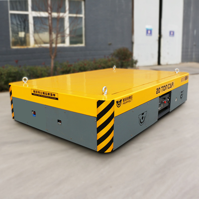 Custom Battery Steel Coil Trolley In Railway Transportation For Warehouse