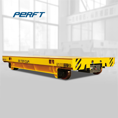 30T High Speed Seaport Motorized Rail Cart Container Using Electric Trailer Mover